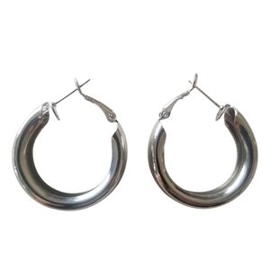 Chunky Hoop Earrings